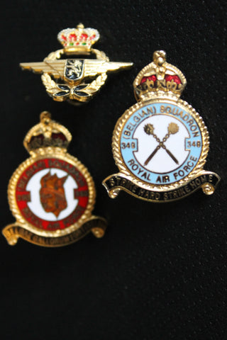 3 - Belgian Airforce Badges