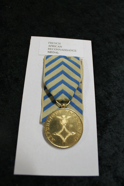 French African Reconnaissance Medal