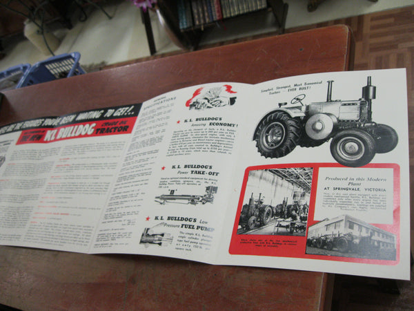 1950's - Bulldog Tractor Brochure