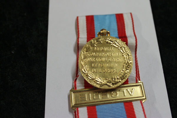 French Algiers Commemorative Medal
