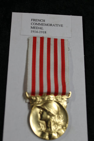 French 1914-1918 Commemorative Medal