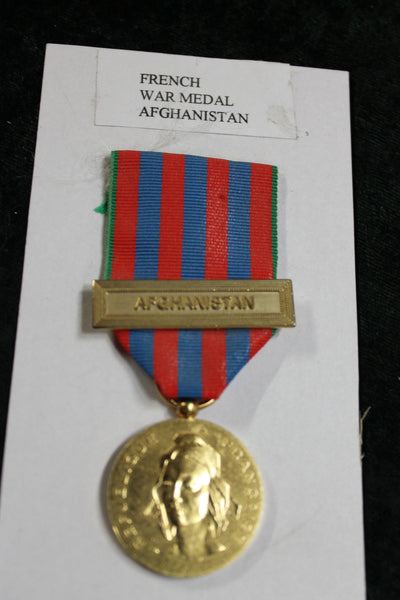 French Afghanistan War Medal