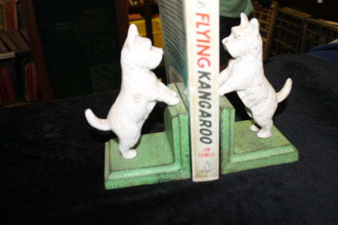 Cast Iron Scotty Dog Bookends