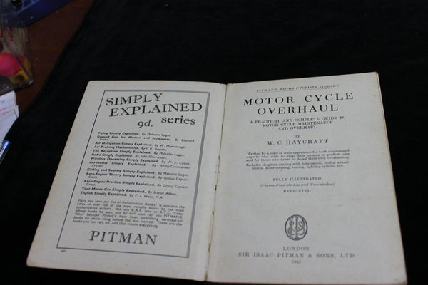 1945 Pitman's - Motor Cycle Overhaul