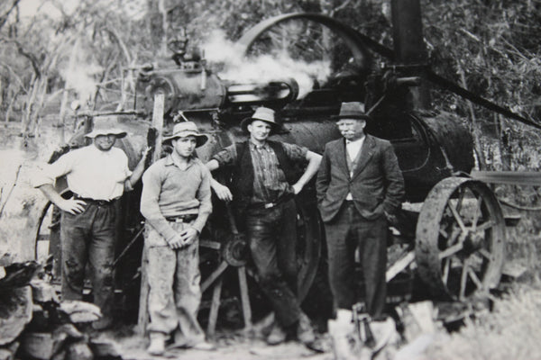 Early 1900's - Traction Engine Photo