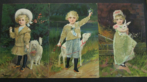 Vintage "Theo Stroefer" German Postcards.