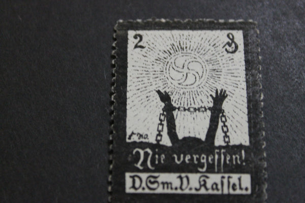 German Charity Poster Stamp