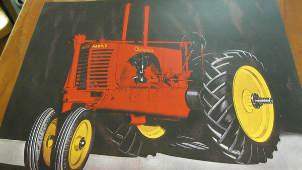 Massey Harris Challenger Tractor Print.