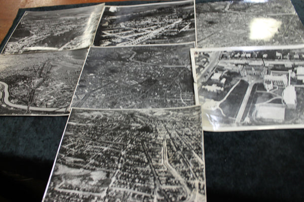 Group of 1930's Aerial Photos of Melbourne