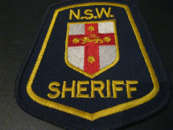 NSW Sheriff Patch