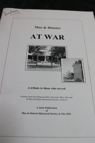 Moe & District at War