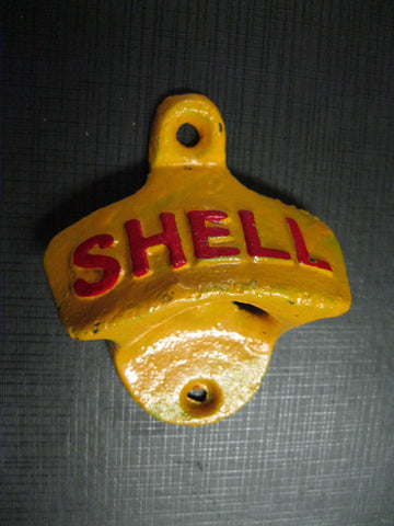 Cast Iron Shell Bottle Opener