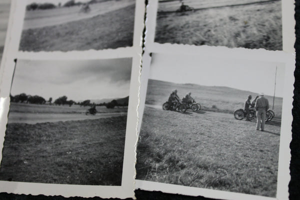 1950's - Motorcycle Racing Photo Lot