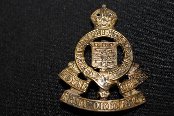 WW1 - Royal Army Ordnance Corps Cap Badge