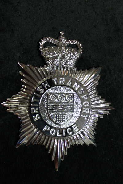 British Transport Police Helmet Plate