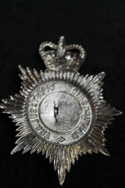 Warwickshire Constabulary Helmet Plate