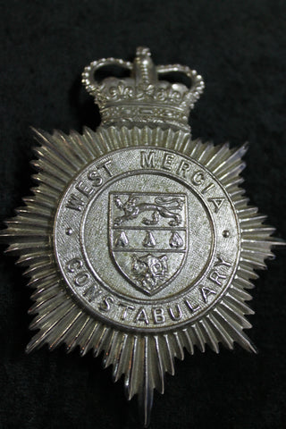 West Mercia Constabulary Helmet Plate