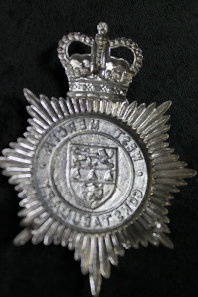 West Mercia Constabulary Helmet Plate