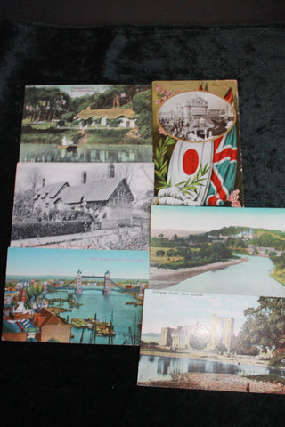 6 - British Vintage Postcards