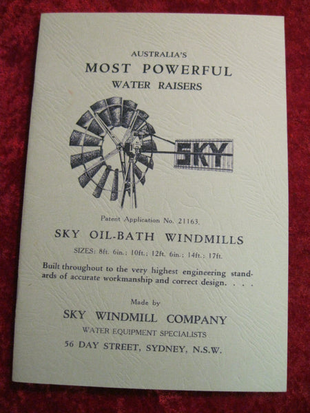 Sky Windmills Catalogue