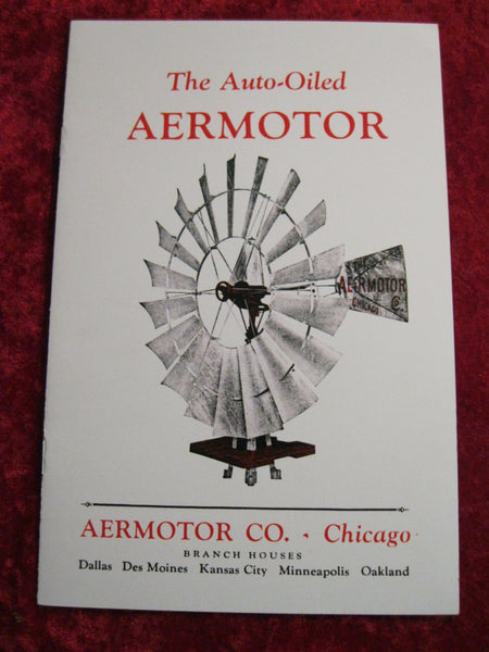 Aermotor Windmill Catalogue