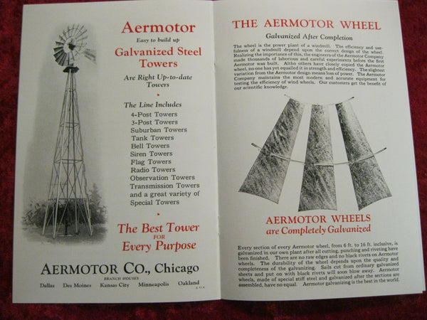 Aermotor Windmill Catalogue