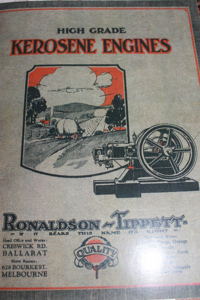 Ronaldson &  Tippett Kerosene Engines