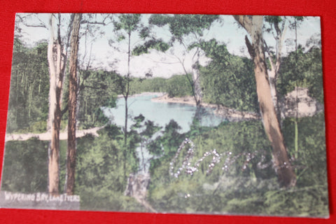 Wypering Bay Lake Tyers Postcard