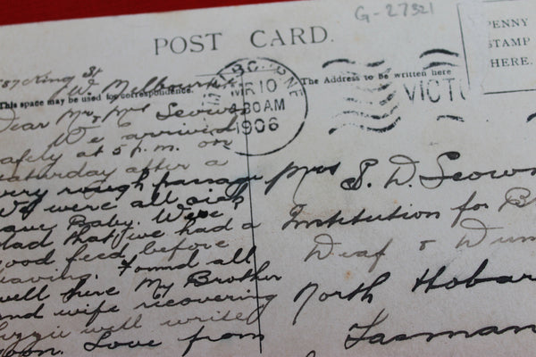 1906 - Toorloo Bay Lake Tyers Postcard