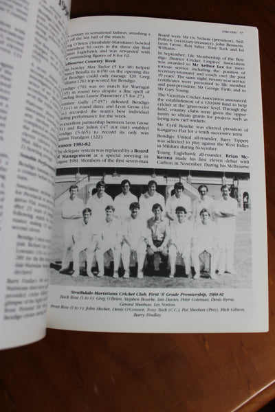 Bendigo District Cricket 1853-1990