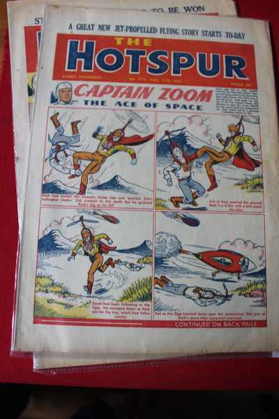 1951 - Hot Spur Comics - Featuring Captain Zoom