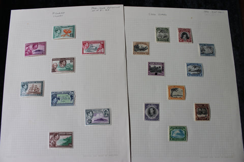 Pitcairn and Cook Island MH Stamps