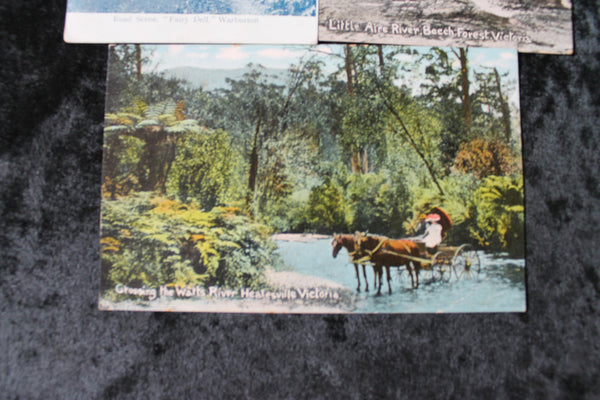 3 - Victoria Forest Scene Postcards