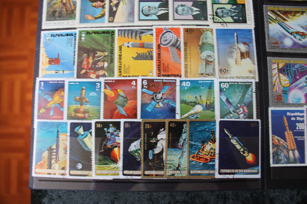 2 - Hanger Pages of Space Stamps