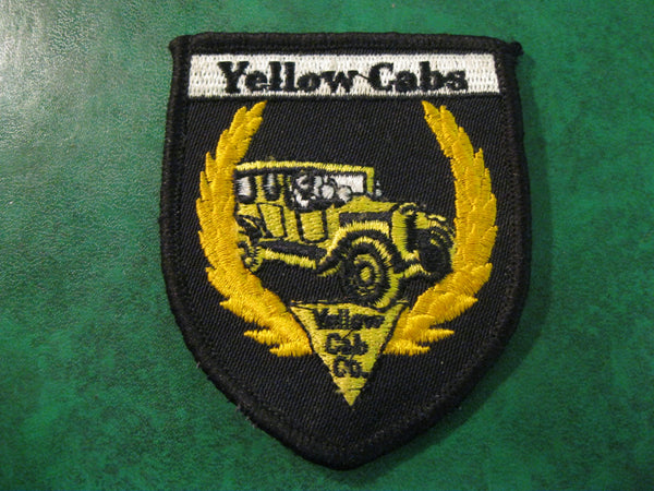Yellow Cab Taxi Patch