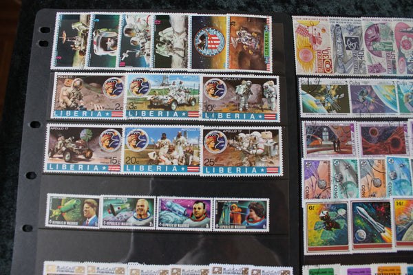 CTO & MUH Sets of Space Stamps