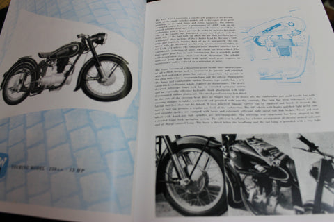 1950's - BMW Motorcycles Catalogue