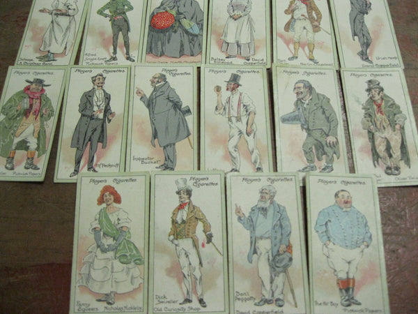 Player Cigarettes Dickens Cards