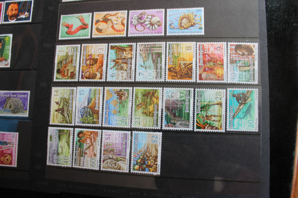 MUH - PNG  Stamp Set Lot