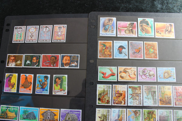 MUH - PNG  Stamp Set Lot