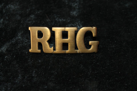 Royal Horse Guard Collar Title
