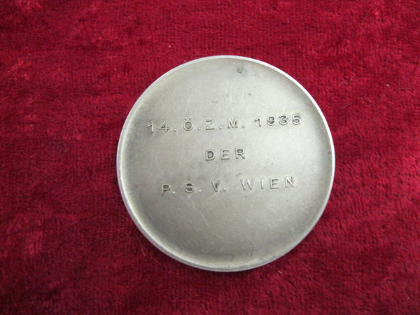 1935 - Austrian Rowing Prize Medal