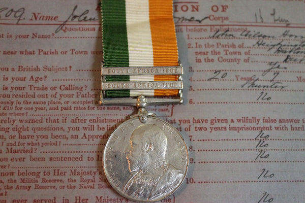 King's South Africa Medal