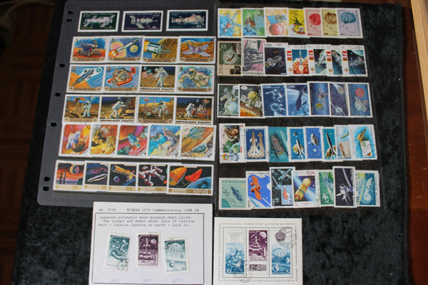 Space Stamp Lot