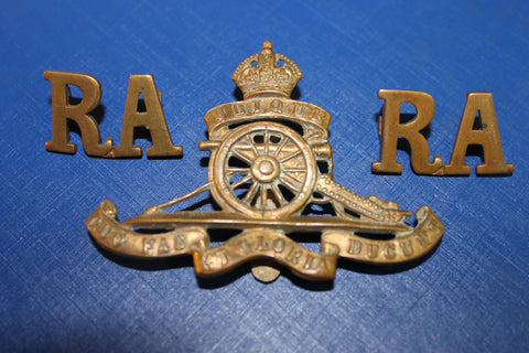 Royal Artillery Cap & Collar Badge