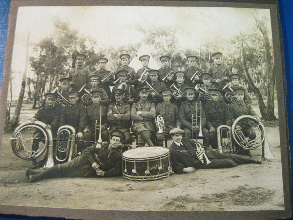 WW1 - Australian Military Band Photo