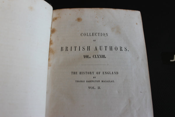 1800's - Macaulay's History of England