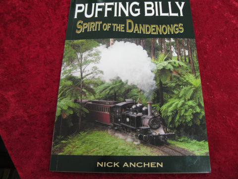 New Updated Puffing Billy Book by Nick Anchen