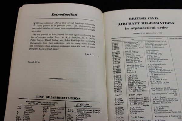 1956 - Civil Aircraft Markings