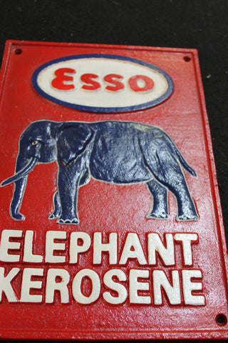 ESSO Elephant Kerosene Plaque